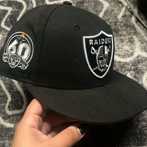 Raiders hat , New era, 7 1/4